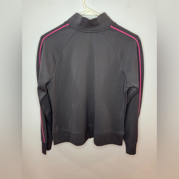 Pre-Owned LG Petite Izod Grey and Pink Zip-Up Jacket - Picture 7 of 7